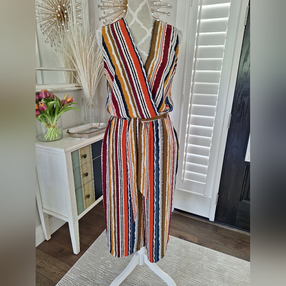Nwot [S]Crop Wide Leg  jumpsuit